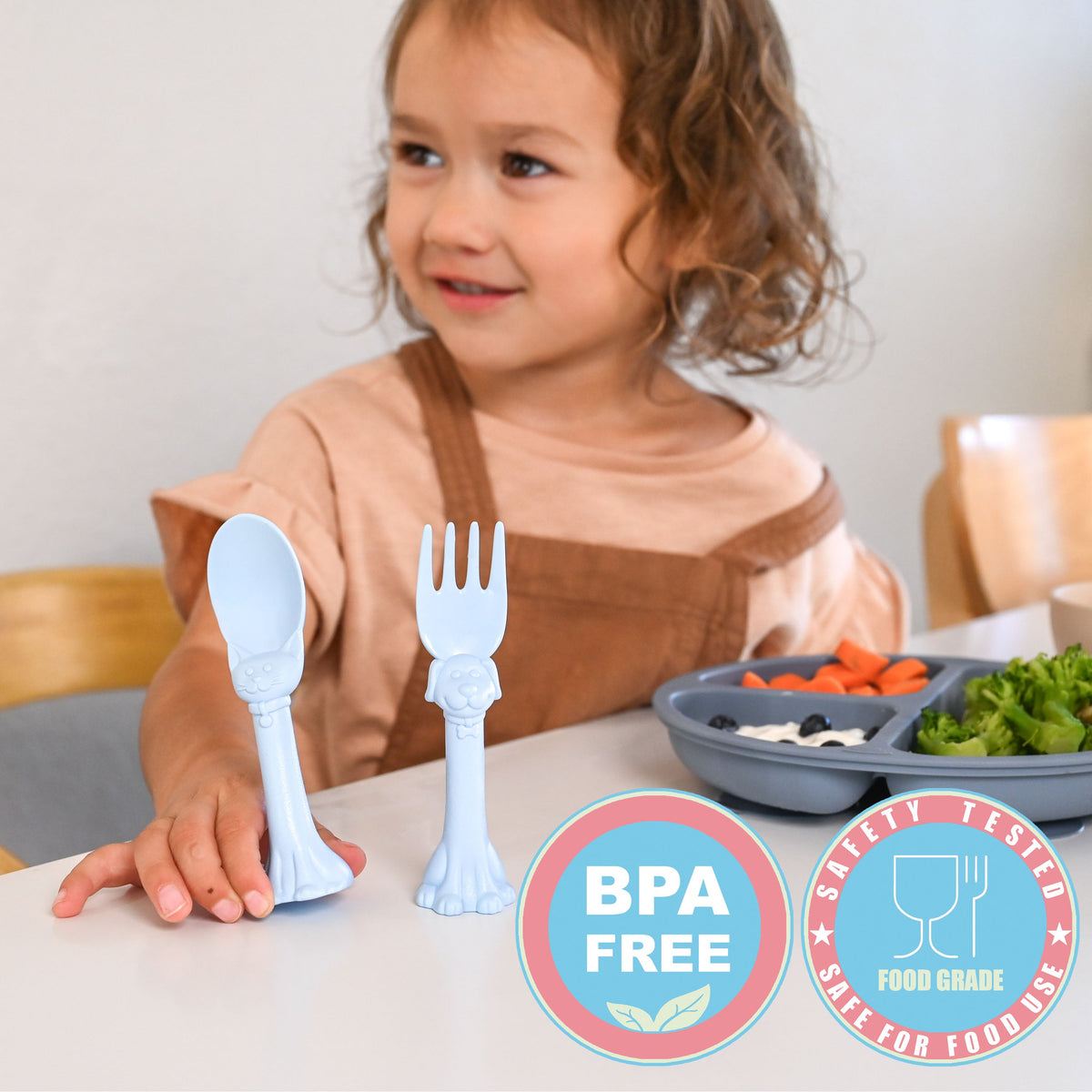 Spoon la la Toddler Spoon & Fork Set — 6-Pack
