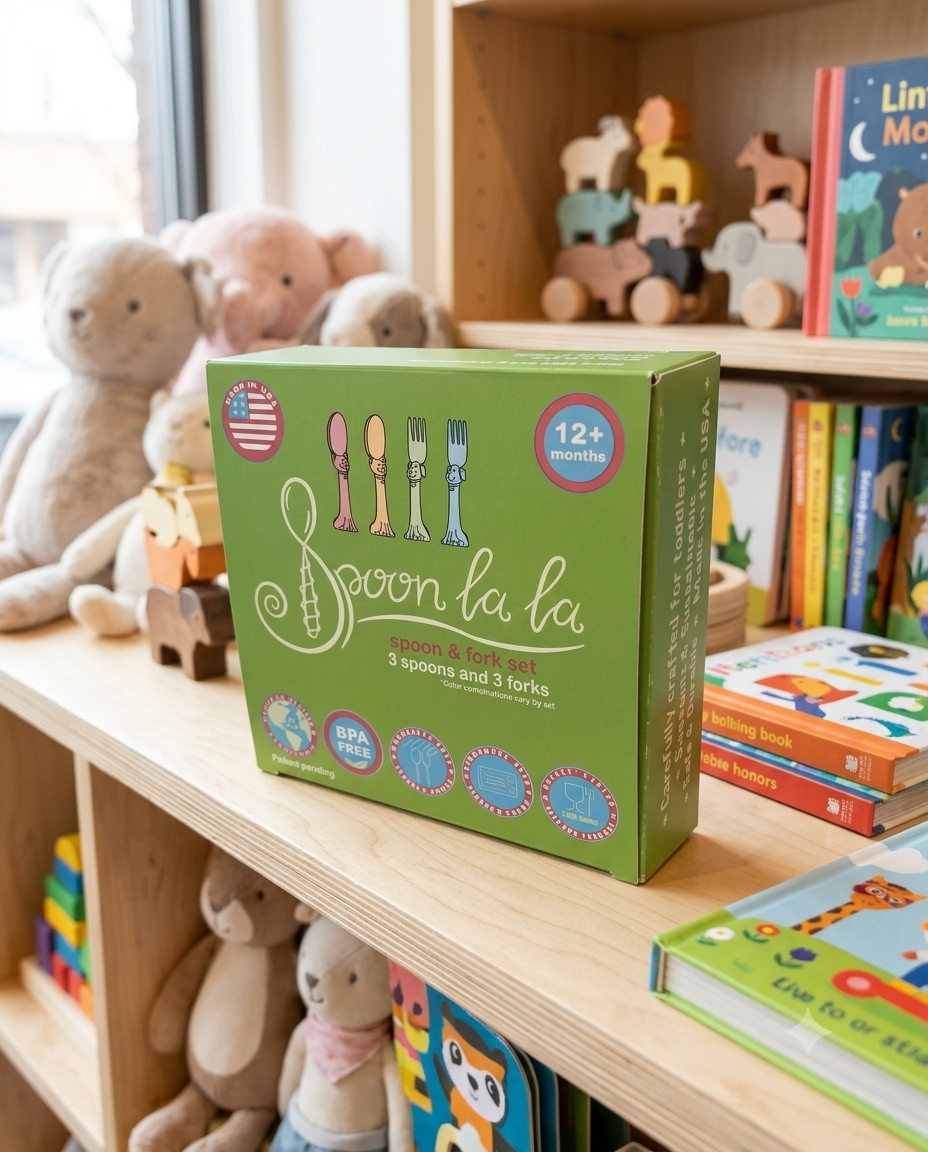 Spoon la la Toddler Spoon & Fork Set — 6-Pack