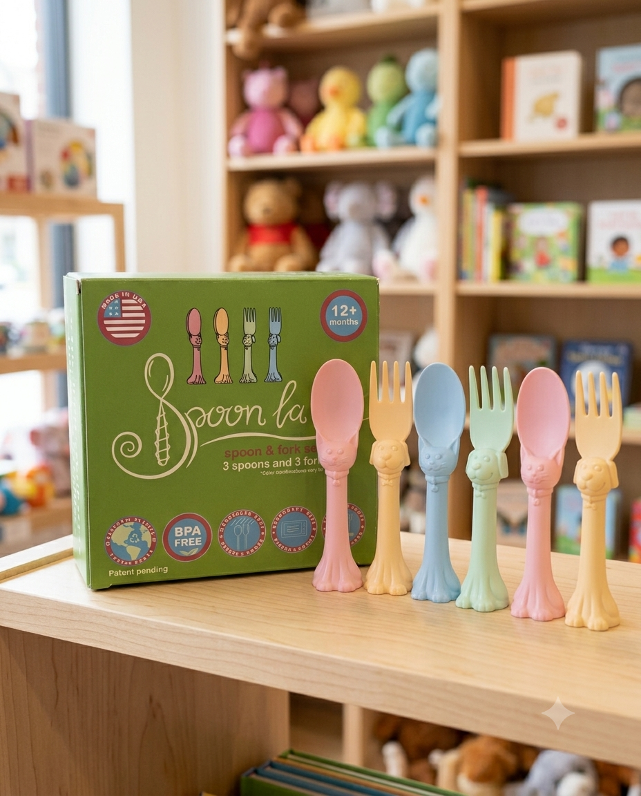 Spoon la la Toddler Spoon & Fork Set — 6-Pack
