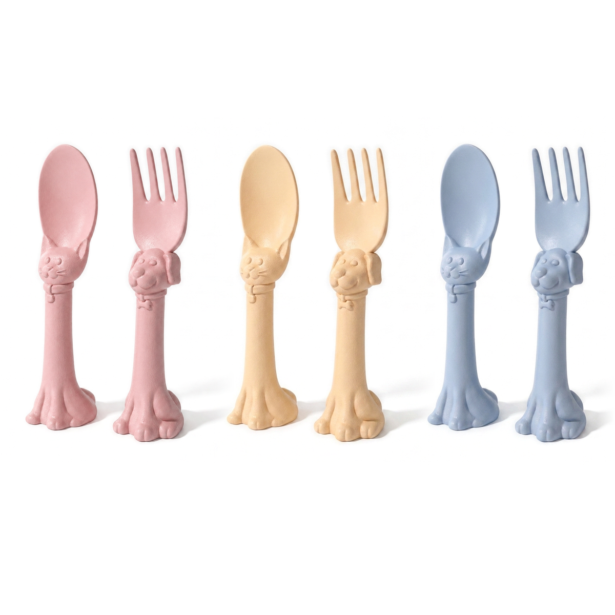 Spoon la la Toddler Spoon & Fork Set — 6-Pack