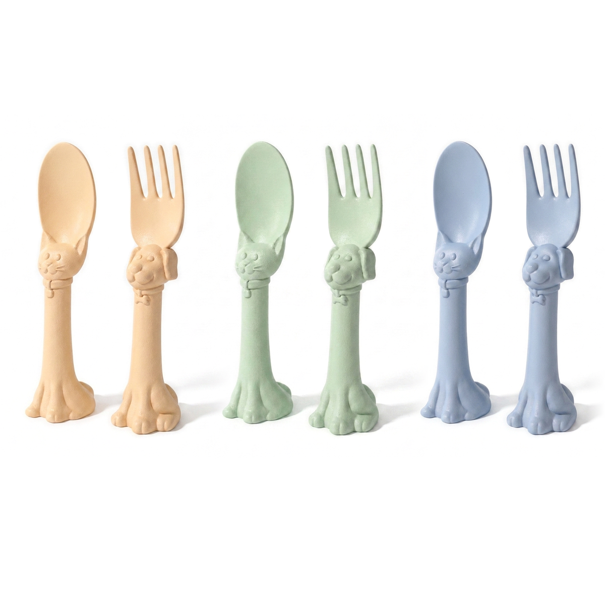Spoon la la Toddler Spoon & Fork Set — 6-Pack